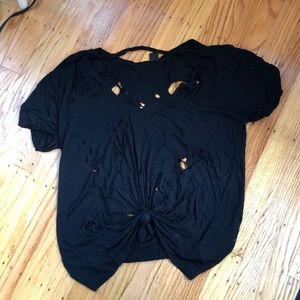 The Classic USA ripped t-shirt (size: S)